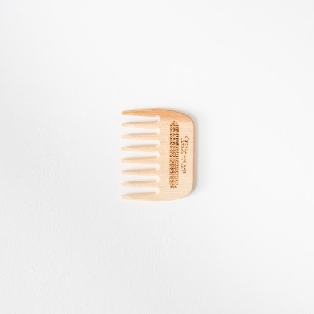 Extra-Wide Wooden Comb | For Curly & Wavy Hair, Reduces Frizz and Breakage