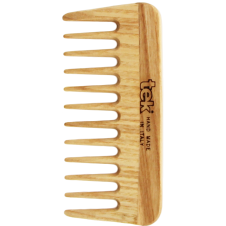 Mini Wooden Wide-Tooth Comb Without Handle | For All Hair Types