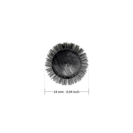 Porous Ceramic Thermal Brush Ø 24mm | Styling for Damaged & Medium Hair