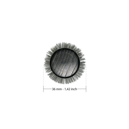 Porous Ceramic Thermal Brush Ø 36mm | Styling for Damaged & Long Hair