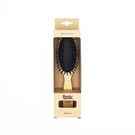 Large Oval Brush with Pure Boar Hair Bristles