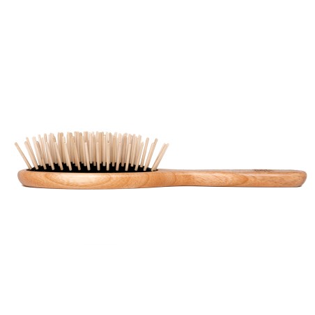 Oval Brush with Long Pins | Gentle on Scalp & Hair