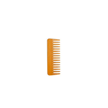 Peine Pequeño de Dientes Ralos Naranja