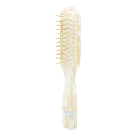 Cepillo Rectangular de Rodoide Claro | Ideal para Cabello Corto