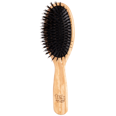 Cepillo Oval Grande con Cerdas de Jabalí Ecológico y Nylon