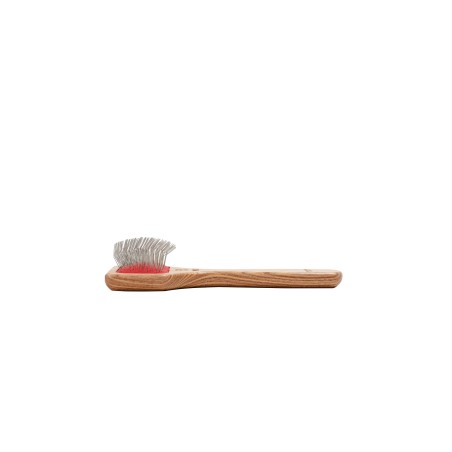 Carda Pequeña Para Perros y Gatos de Pelo Largo | Mango Plano