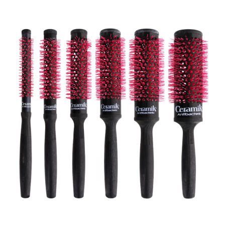 Cepillo Térmico de Cerámica Ø 36 mm | Peinado y Secado con Secador para Cabello Largo