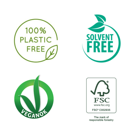 Cepillo oval de Barba Pequeño de Viaje