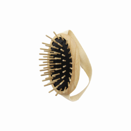 Cepillo de Masaje para el Cuero Cabelludo en Madera FSC® – Ideal para la Microcirculación y la Absorción de Tratamientos