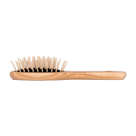 Cepillo ovalado formato viaje | Suave con el cuero cabelludo y el cabello