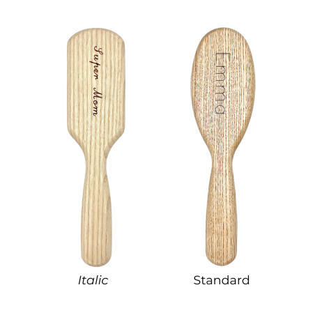 Brosse ovale grande universelle à dent courte
