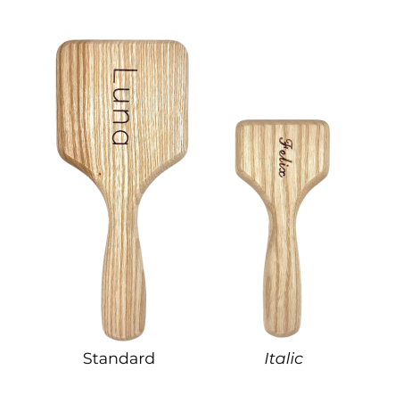 Grande Carde Pour Chiens Et Chats À Poil Court | Manche Plat