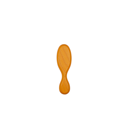 Brosse Ovale Mini Orange | Douce pour le Cuir Chevelu & les Cheveux