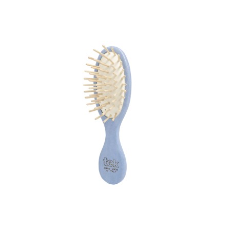Brosse Ovale Mini Bleue | Douce pour le Cuir Chevelu & les Cheveux