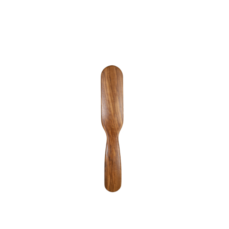 Brosse démontable grande à dent courte en bois d’olivier