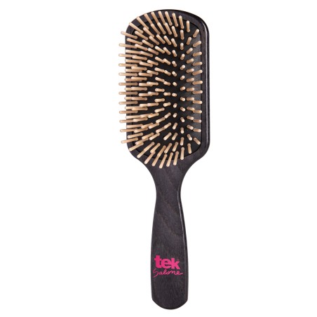 Brosse rectangulaire grande noire à dent courte