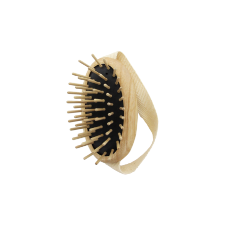 Brosse de Massage du Cuir Chevelu en Bois FSC® – Idéale pour Stimuler la Microcirculation et l’Absorption des Soins