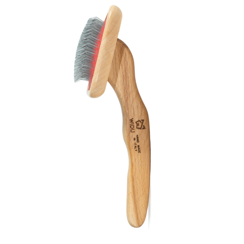 Cardatore Yuup Pinkbrush Spazzola Cardatore Professionale Per Cani E Gatti - Impugnatura Ergonomica - Per Pelo Lungo E Nodi Spazzola Per Pelo Lungo