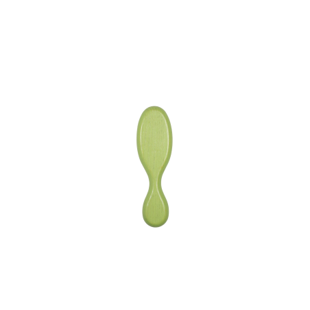 Spazzola Ovale Verde Formato Mini | Delicata su Cute & Capelli
