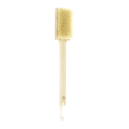Spazzola Corpo con Manico – Setole in Nylon Morbide | Ideale per Dry Brushing Delicato