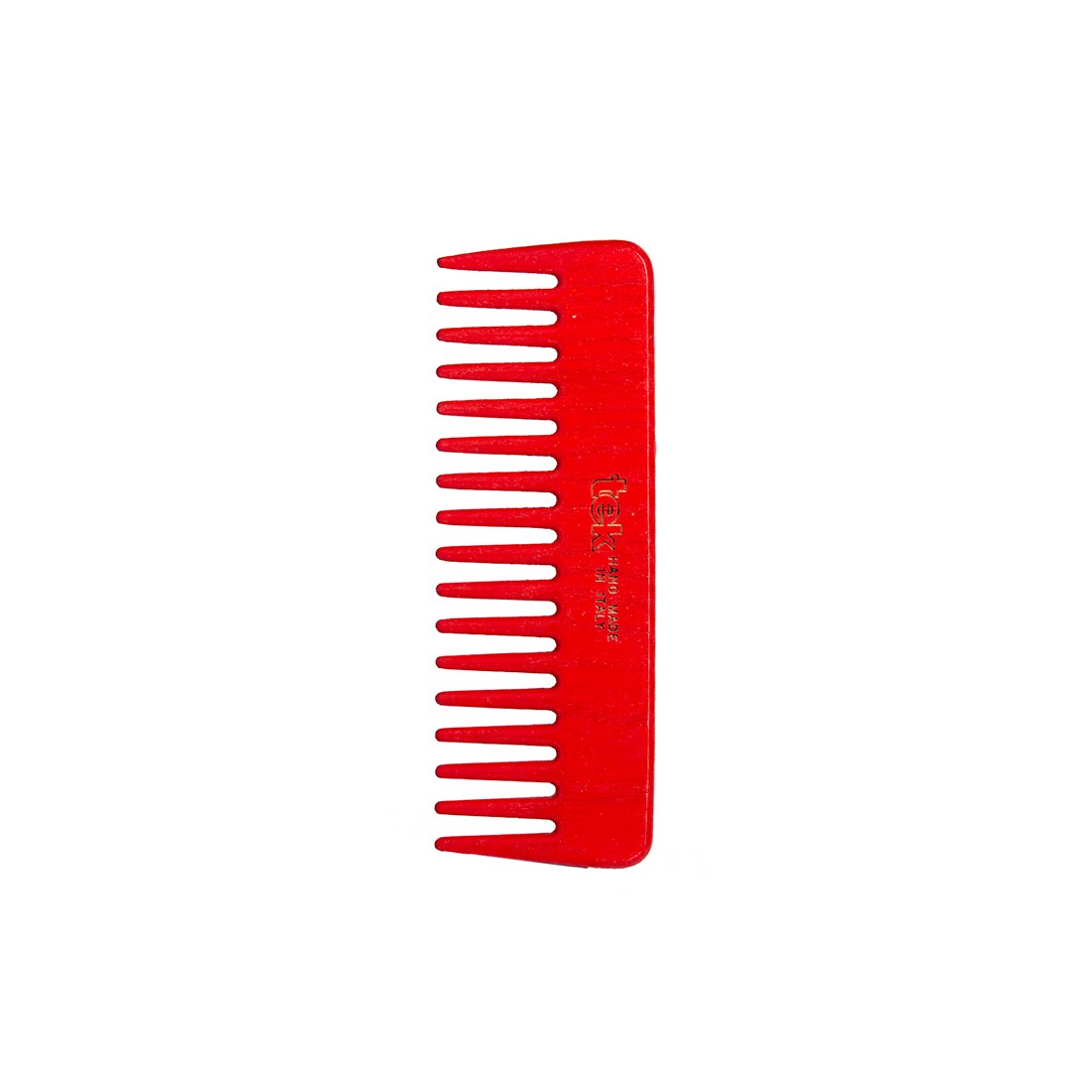 Pettine Diradante Bifacciale In Plastica Rosso – JT International