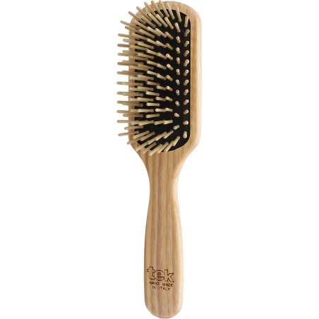 Spazzola Media Denti Corti in Legno di Carpine | Capelli Corti e Medi