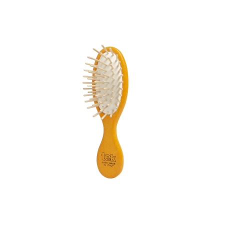 Spazzola Ovale Arancione Formato Mini | Delicata su Cute & Capelli