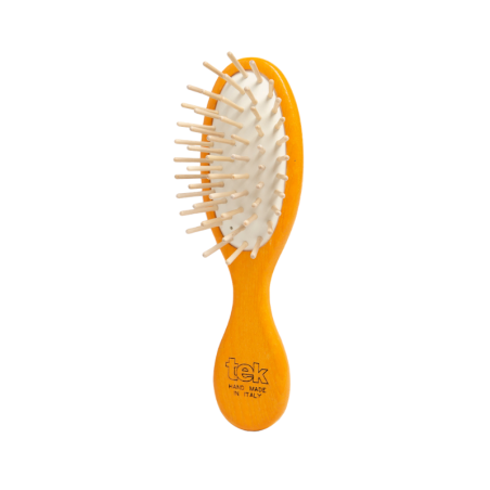 Spazzola Ovale Arancione Formato Mini | Delicata su Cute & Capelli