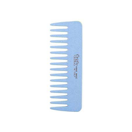 Pettine Piccolo a Denti Radi Azzurro