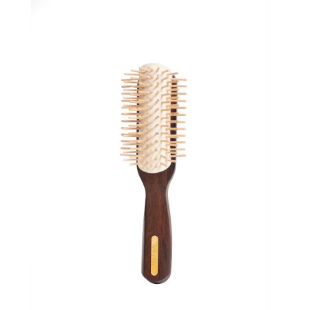 Spazzola Smontabile Grande con Dente Corto in Legno di Ovangkol